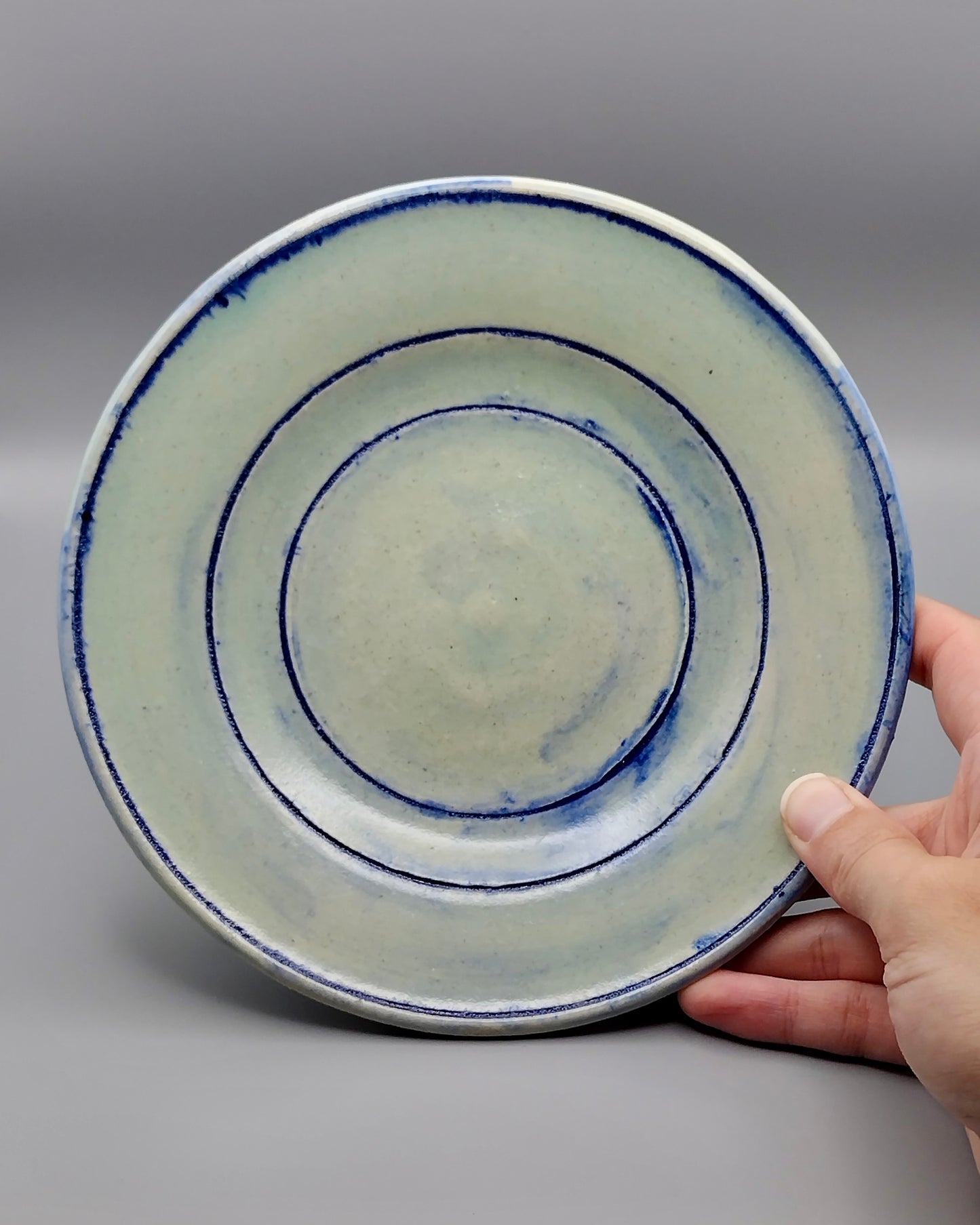 Blurred Lines Bowl and Saucer