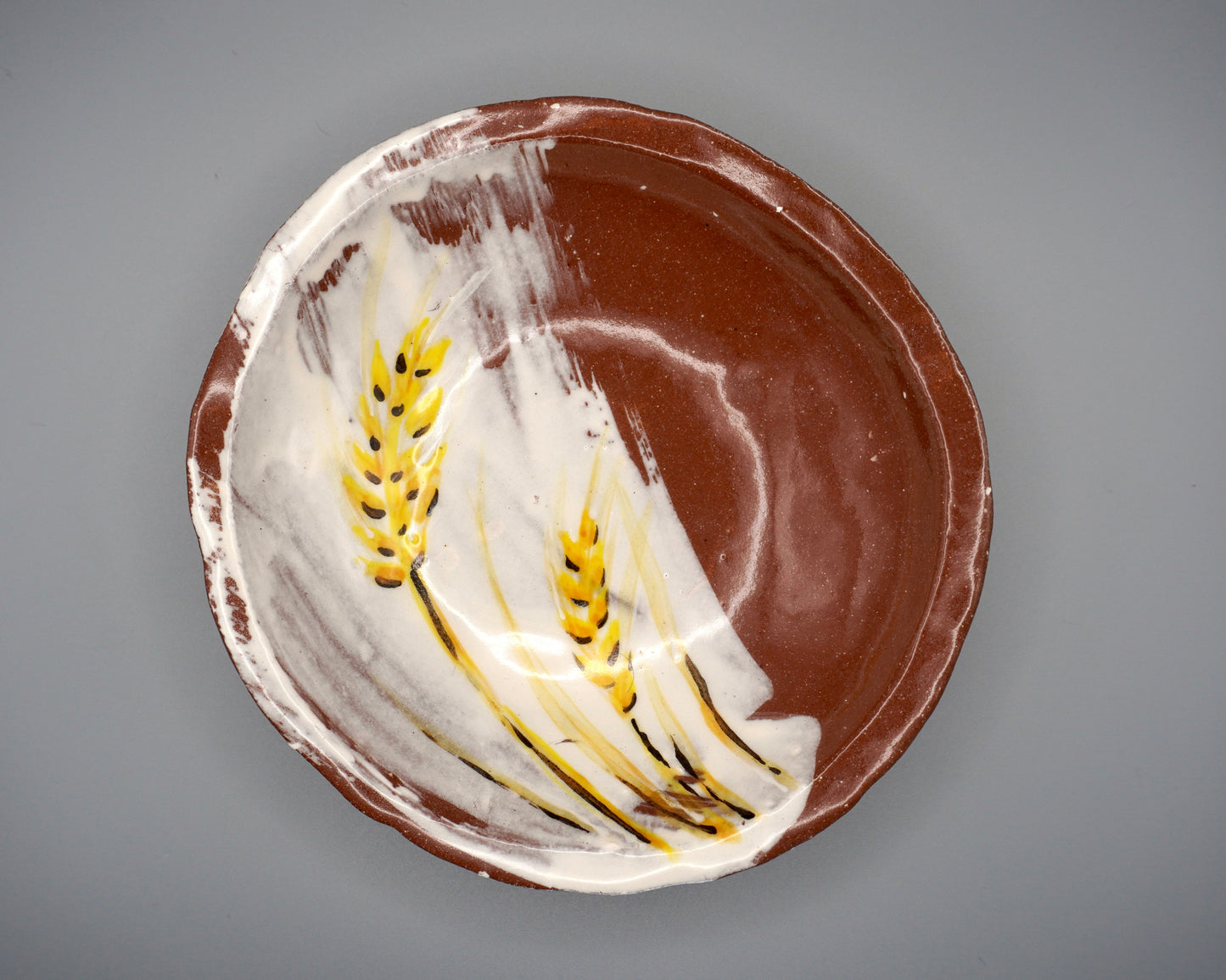 Painted Wheat Bowl