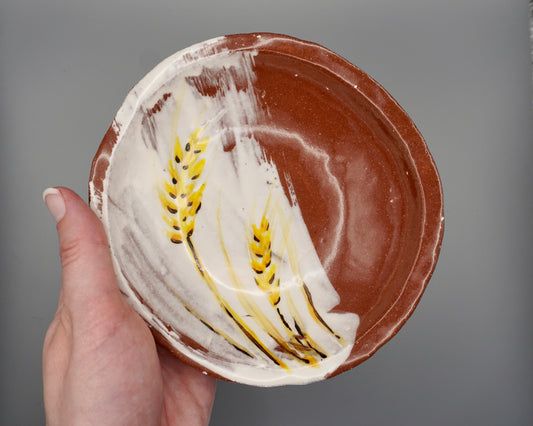 Painted Wheat Bowl