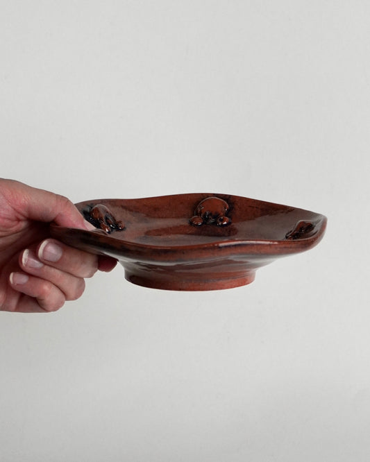 Decorative Terracotta Plate