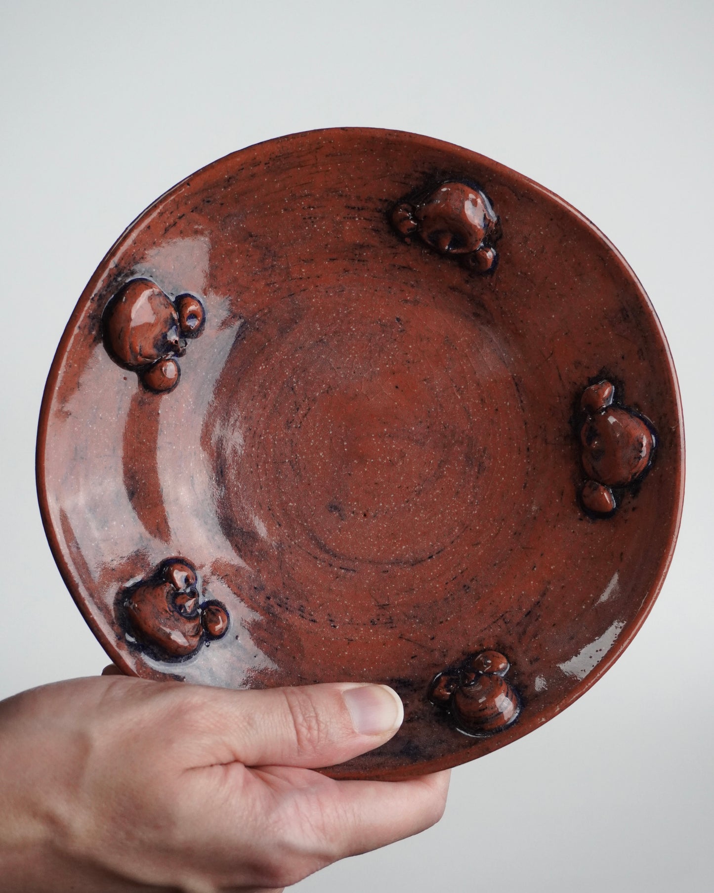 Decorative Terracotta Plate
