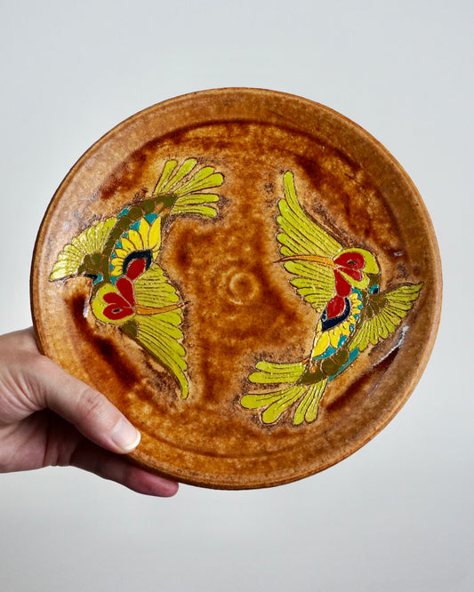 Hummingbirds Plate