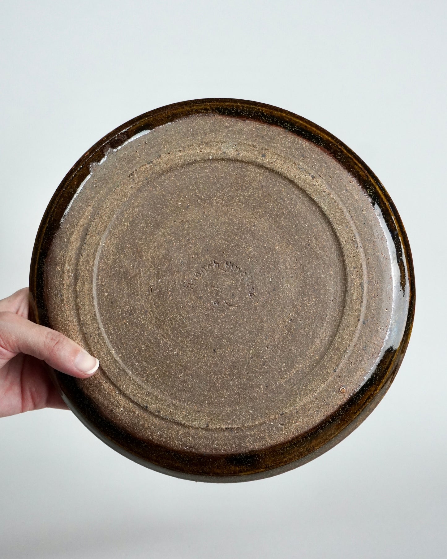 Amber Leaves Dinner Plate