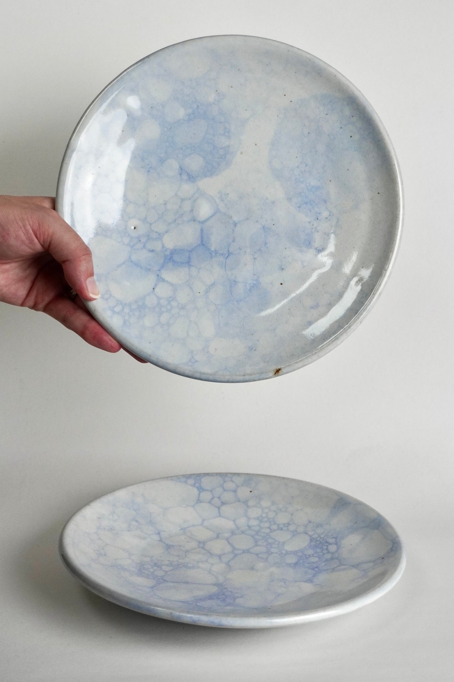 Double Bubble Plates (Set of 2)
