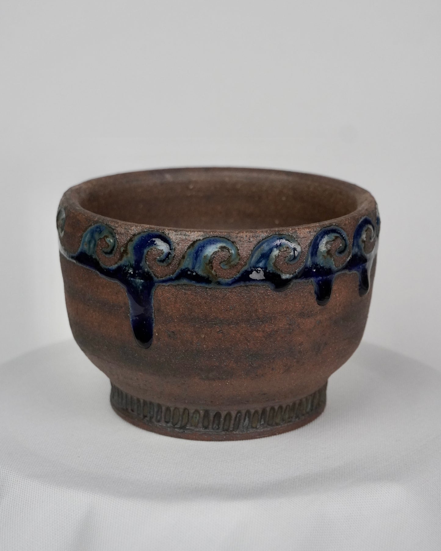 Ancient Waves Decorative Bowl