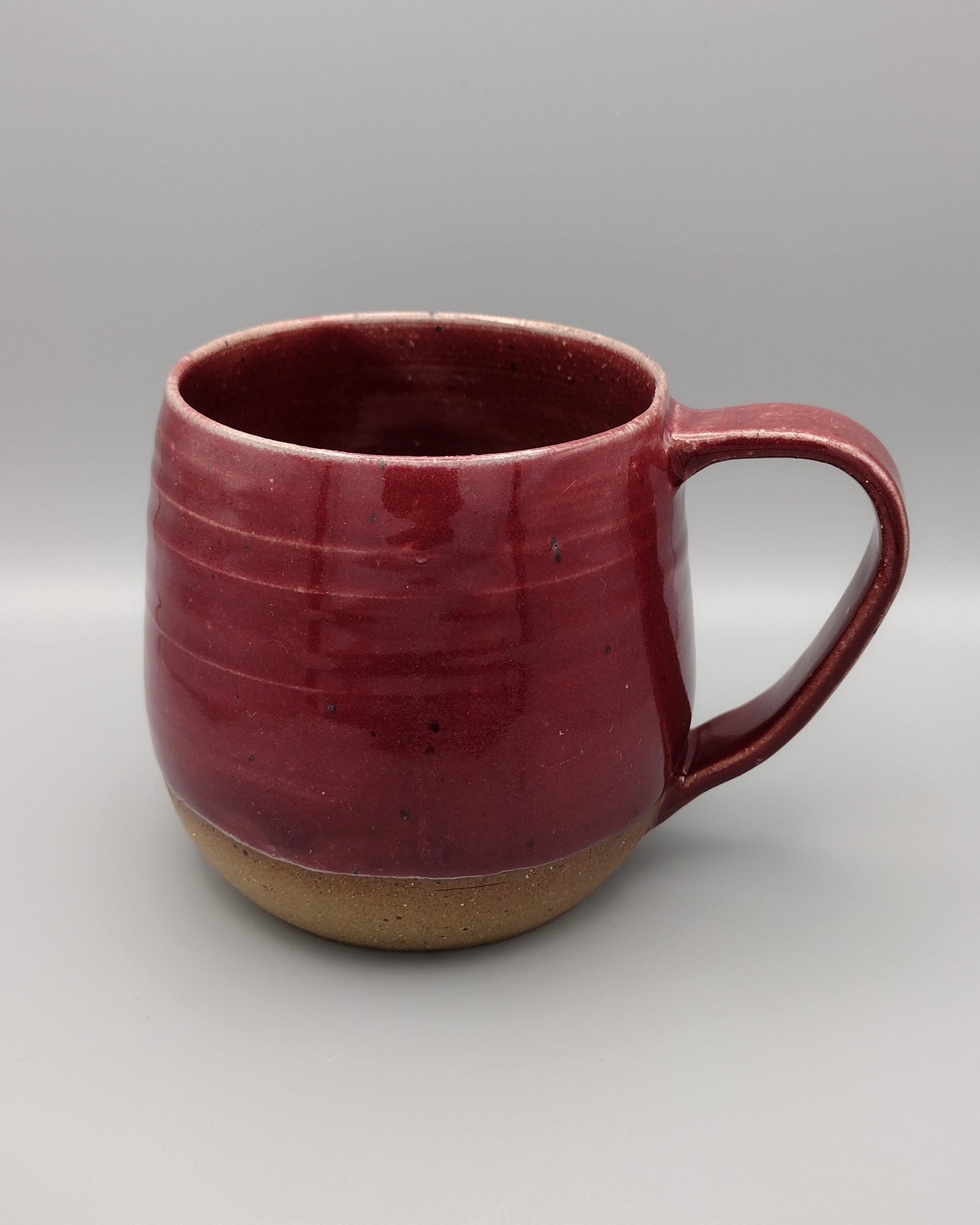 Burgundy Dewdrop Mug