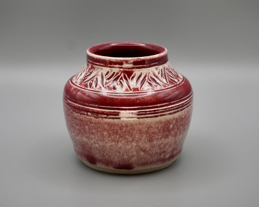 Juniper Red Mini Bud Vase